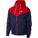 Nike Sportswear Jacke dunkelblau / rot