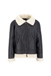 Alpha Industries Jacke 'B3 FL' schwarz