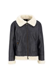 Winterjacke 'B3 FL' schwarz