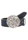 RETTUNGSRING by showroom 019 Ledergrtel blau