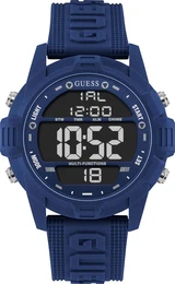 GUESS Digitaluhr ''''Charge W1299G4'''' dunkelblau