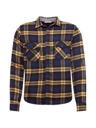 Hemd ''''DAWSON'''' blau / dunkelgelb