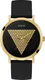 GUESS Uhr ''''Imprint'''' schwarz / gold