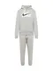 Nike Sportswear Freizeitanzug grau / schwarz / weiß