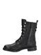 PS Poelman Šněrovací kozačky  černá