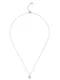 Ted Baker Řetízek 'HANNELA: CRYSTAL HEART PENDANT'  stříbrná