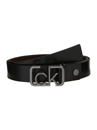 Ledergürtel ''''SIGNATURE 3.5CM'''' dunkelbraun / schwarz