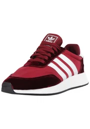 Sneaker weinrot / weiß / rot