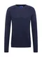 JACK & JONES Pullover ''''JORSILAS KNIT CREW NECK'''' dunkelblau