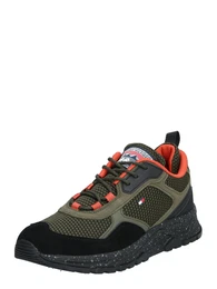 TOMMY HILFIGER Sneaker ''''FASHION MIX SNEAKER'''' grün / khaki