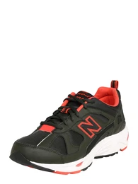 Sneaker ''''CM878'''' schwarz / khaki / orangerot
