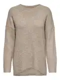 Svetry s kulatým výstřihem z jemné pleteniny image
