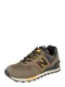 New Balance Sneaker ''''ML574N'''' braun / gelb / khaki / schwarz