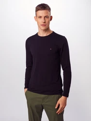 TOMMY HILFIGER Shirt STRETCH SLIM FIT LONG SLEEVE navy/rot/schwarz/wei