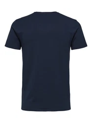 SELECTED HOMME T-Shirt NEW PIMA navy