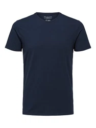 SELECTED HOMME T-Shirt NEW PIMA navy