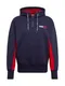 Tommy Jeans Sweatshirt ''''TJM BACK GRAPHIC ZIP HOODIE'''' dunkelblau / rot