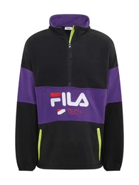 Sweatshirt neongrün / lila / schwarz