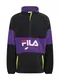 FILA Sweatshirt neongrün / lila / schwarz