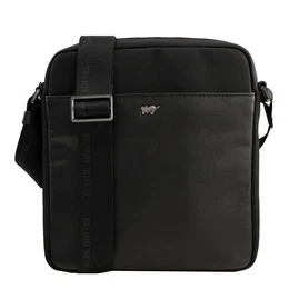 Schultertasche schwarz