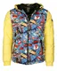TOP GUN Winterjacke ''''Fun'''' rauchblau / gelb / mischfarben
