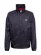 Calvin Klein Jeans Jacke ''''NYLON HARRINGTON'''' schwarz / weiß