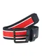 TOMMY HILFIGER Gürtel ''''URBAN WEBBING 3.5'''' blau / rot / weiß