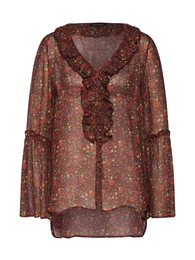 Halenka 'Samia' žlutá / zelená / oranžová / bordó