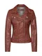 FREAKY NATION Prehodna jakna ''''Bikerprincess''''  rjava / srebrna