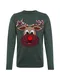 Only & Sons Pullover ''''XMAS'''' dunkelgrün