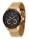 Maserati Uhr gold / schwarz