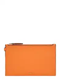 Lauren Ralph Lauren Nakupovalna torba rjava / oranžna