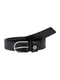TOMMY HILFIGER Ledergürtel ''''3.5''''  crna