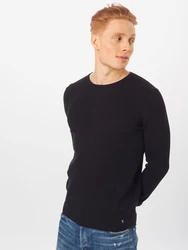 TOM TAILOR Denim Pullover schwarz