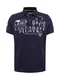CAMP DAVID Poloshirt navy / mischfarben / offwhite