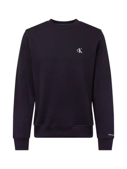 Calvin Klein Jeans Sweatshirt 'Essential' schwarz/weiß