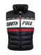 SOUTHPOLE Weste weiß / rot / schwarz