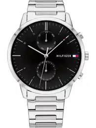 Uhr 'HUNTER' schwarz / silber