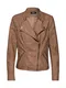 ONLY Kunstlederjacke ''''Ava''''  hnědá