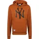 NEW ERA Sweatshirt karamell / schwarz