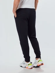 Nike Sportswear Hose 'Club Fleece' schwarz/weiß