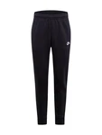 Nike Sportswear Hose 'Club Fleece' schwarz/weiß