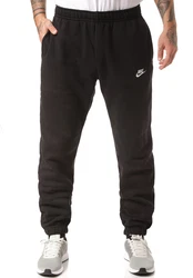 Nike Sportswear Hose 'Club Fleece' schwarz/weiß