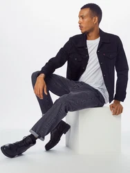 Levi's Herren The Trucker Jacket Jeansjacke schwarz