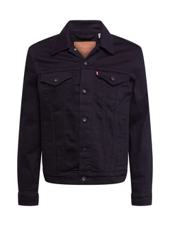 Levi's Herren The Trucker Jacket Jeansjacke schwarz