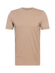 Jack & Jones T-Shirt JJEORGANIC BASIC TEE SS O-NECK NOOS beige