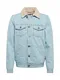 Urban Classics Jacke ''''Sherpa'''' blue denim