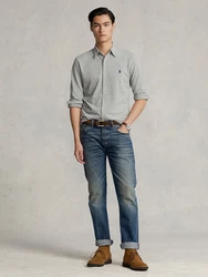 Polo Ralph Lauren Hemd graumeliert