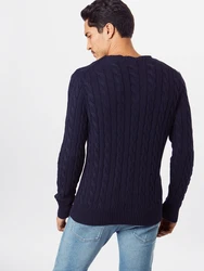 Polo Ralph Lauren Pullover 'Driver' navy / rot