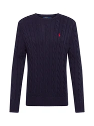 Polo Ralph Lauren Pullover 'Driver' navy / rot